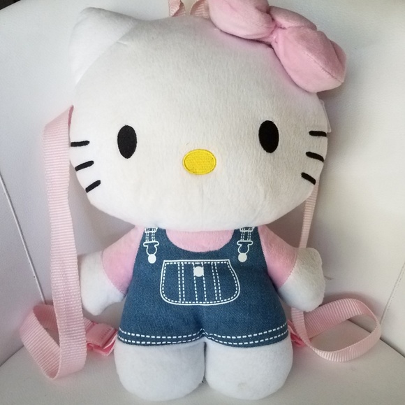 hello kitty backpack plush